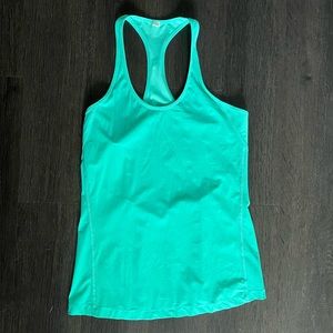Lululemon Green Workout Tank top